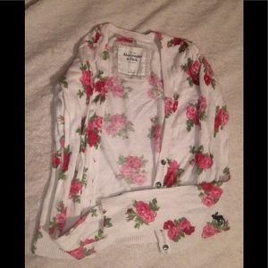 Cute flower cardigan